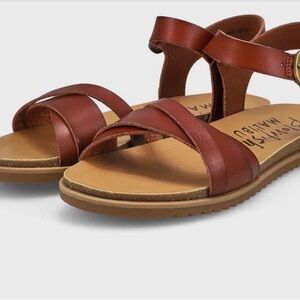 Classic Brown Kids Sandals